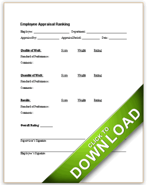 Employee Appraisal Report